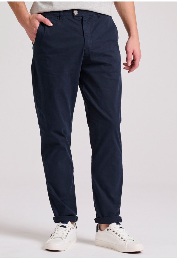 Tapered fit chino παντελόνι