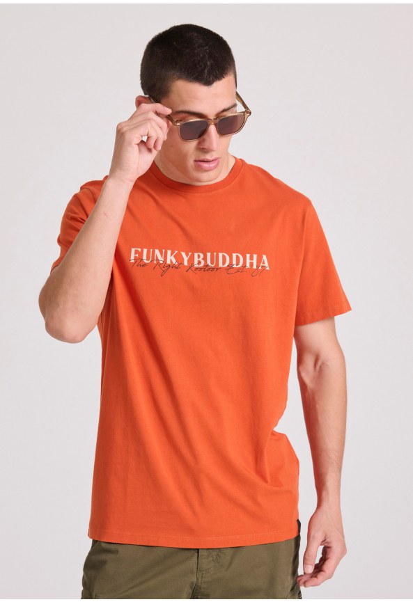 T-shirt με branded τύπωμα από οργανικό βαμβάκι