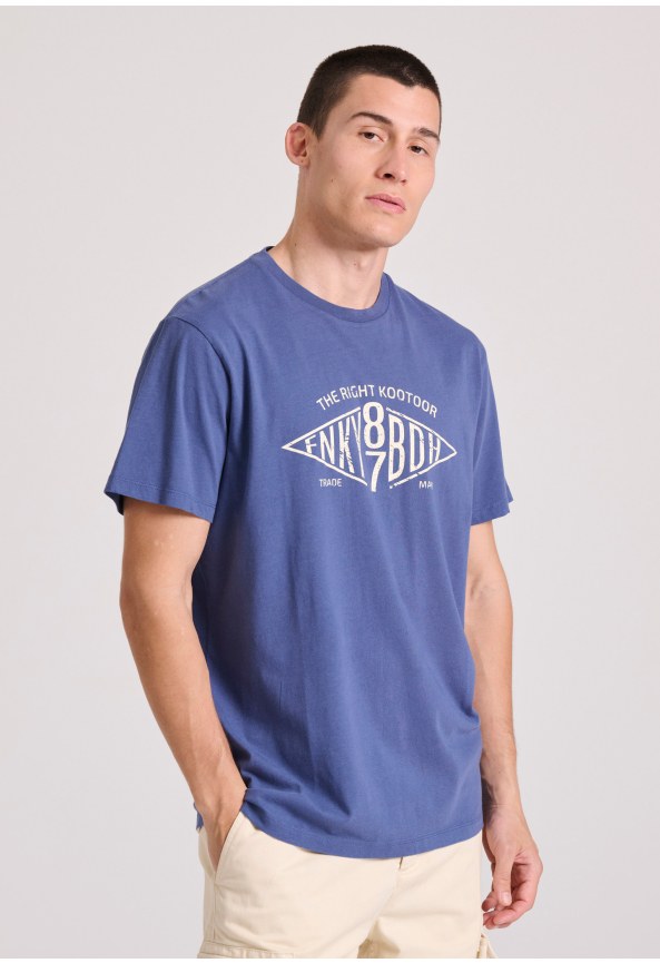 T-shirt με branded text artwork τύπωμα