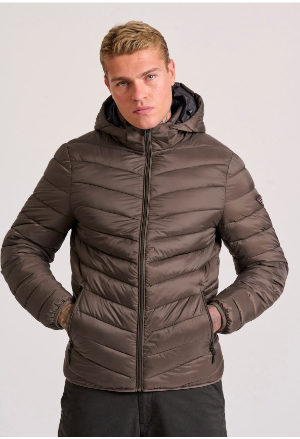 Μπουφάν traveller με αποσπώμενη κουκούλα