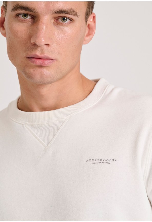 Ανδρικό φούτερ με τυπωμένο logo - The essentials