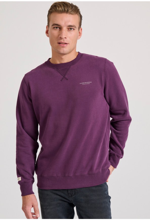 Ανδρικό φούτερ με τυπωμένο logo - The essentials