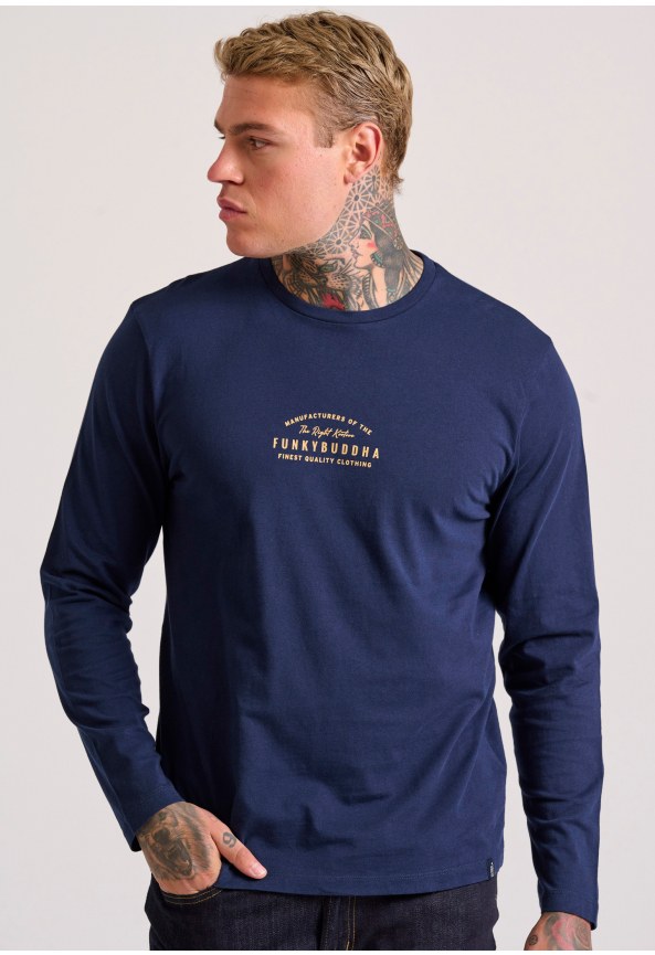 T-shirt with Funky Buddha print on the chest