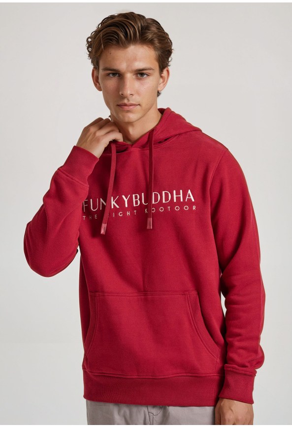 Φούτερ με Funky Buddha κέντημα στο στήθος