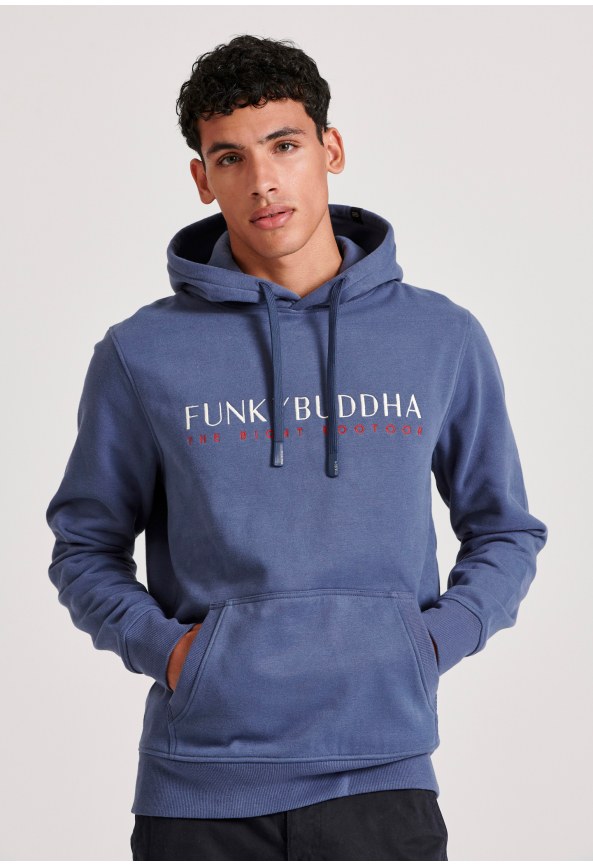 Φούτερ με Funky Buddha κέντημα στο στήθος