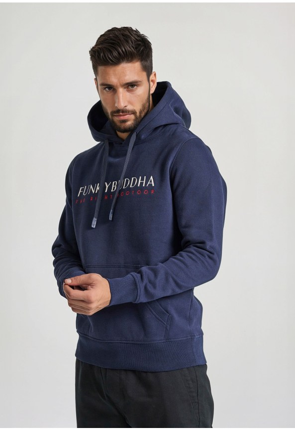 Φούτερ με Funky Buddha κέντημα στο στήθος