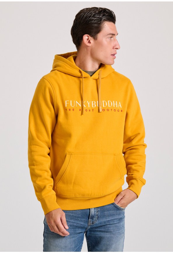 Φούτερ με Funky Buddha κέντημα στο στήθος