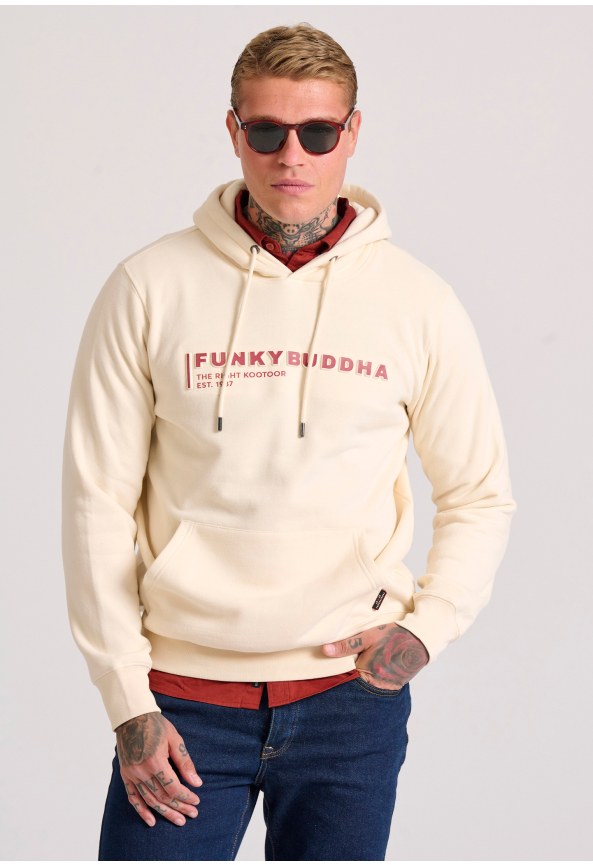 Φούτερ με κουκούλα και 3D branded τύπωμα