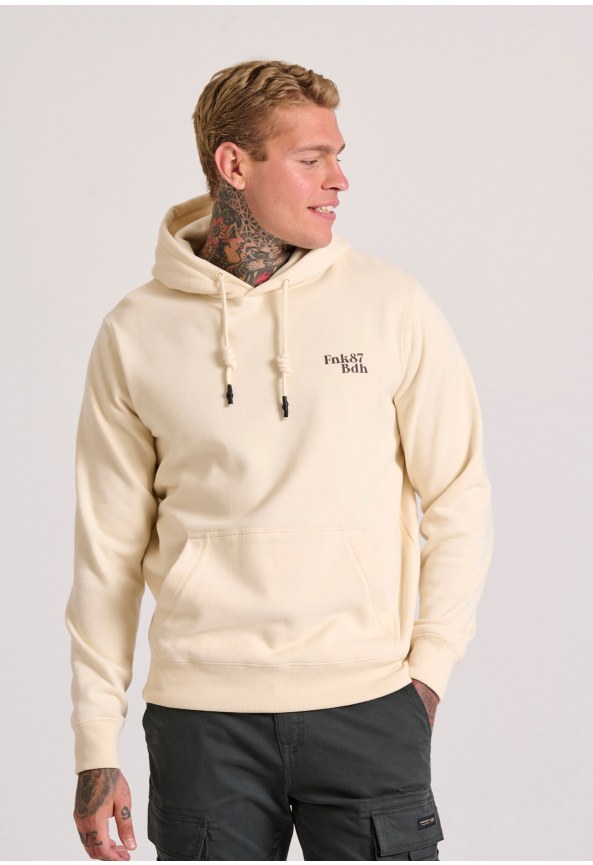 Relaxed fit φούτερ με γραφικό τύπωμα στην πλάτη