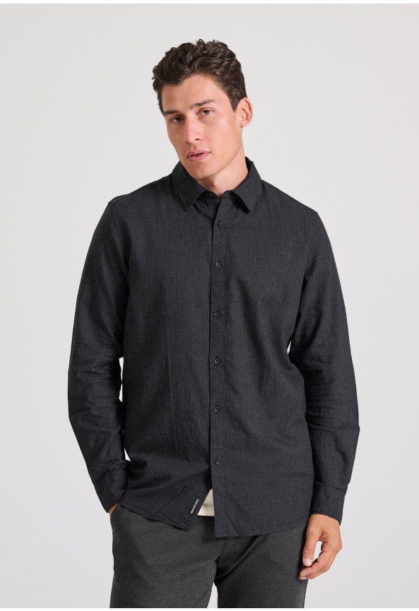 Men's flannel stripped shirt