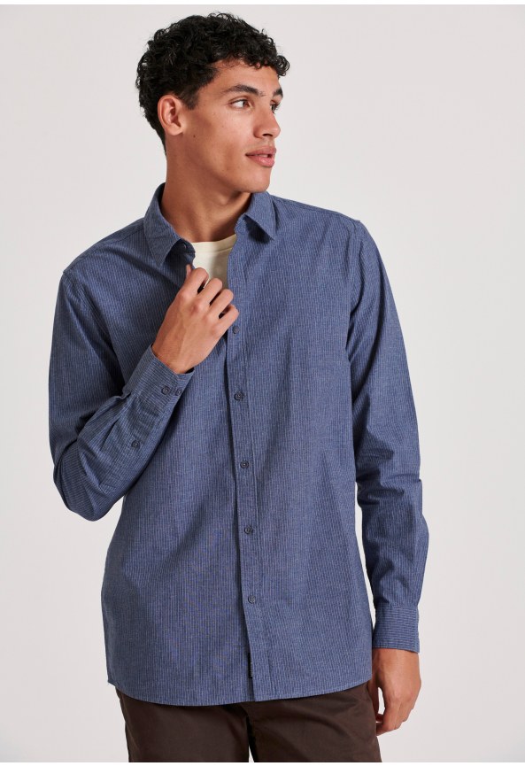 Men's flannel stripped shirt