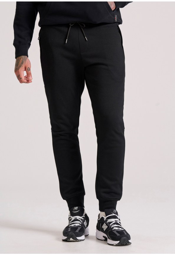 Παντελόνι φόρμας σε πικέ ύφασμα με λάστιχο