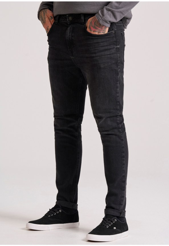 Tapered fit τζιν με ελαφρύ ξεθώριασμα - LTB x Funky Buddha