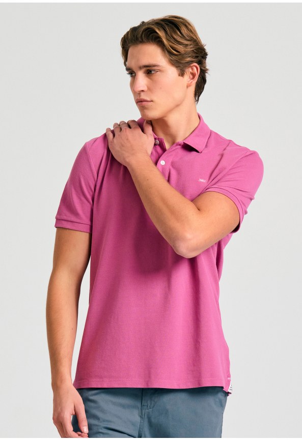 Polo μπλούζα με κεντημένο logo - The essentials