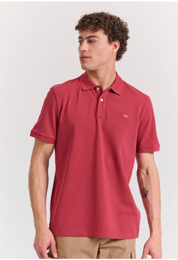 Polo μπλούζα με κεντημένο logo - The essentials