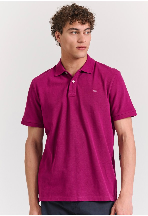 Polo μπλούζα με κεντημένο logo - The essentials