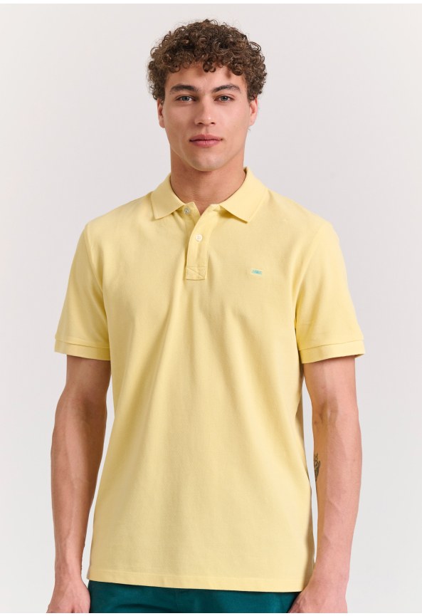 Polo μπλούζα με κεντημένο logo - The essentials