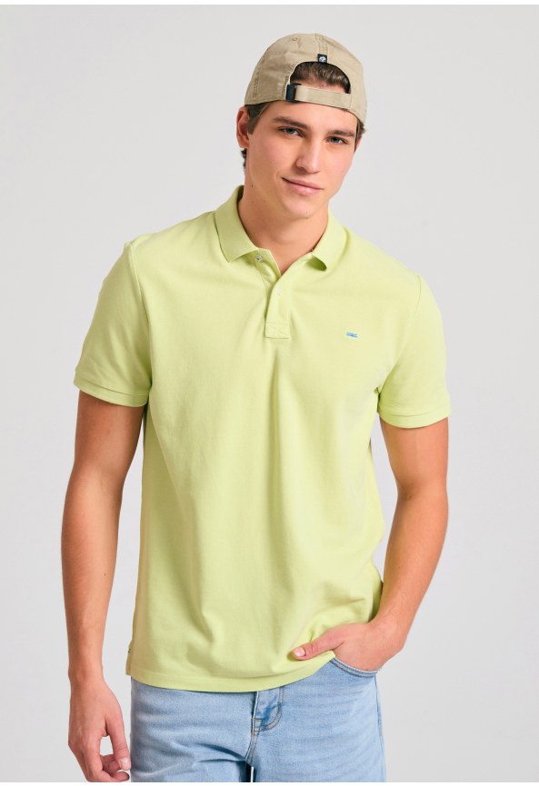 Polo μπλούζα με κεντημένο logo - The essentials