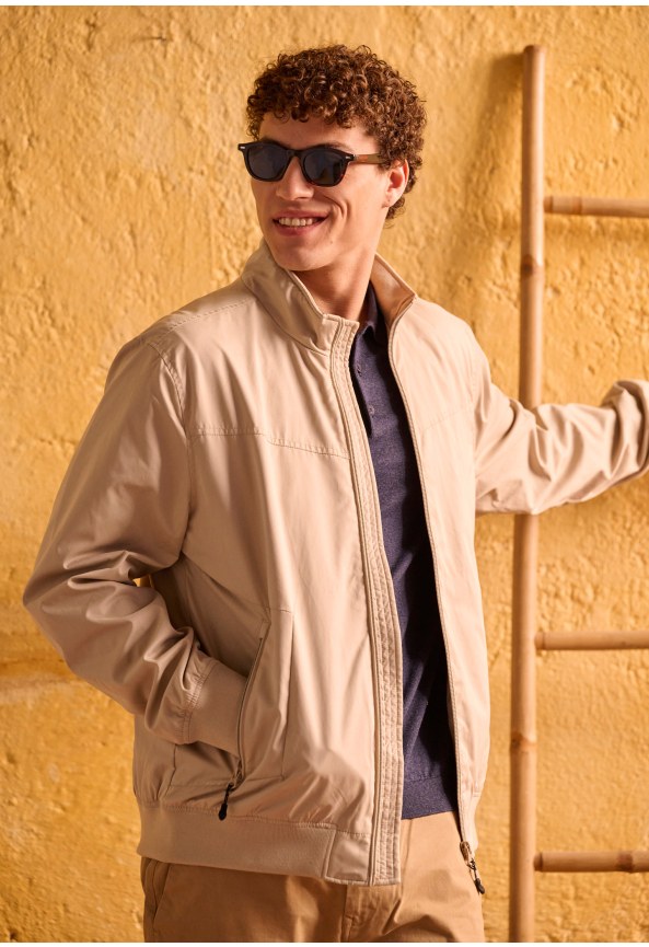 Men's lightweight bomber jacket
