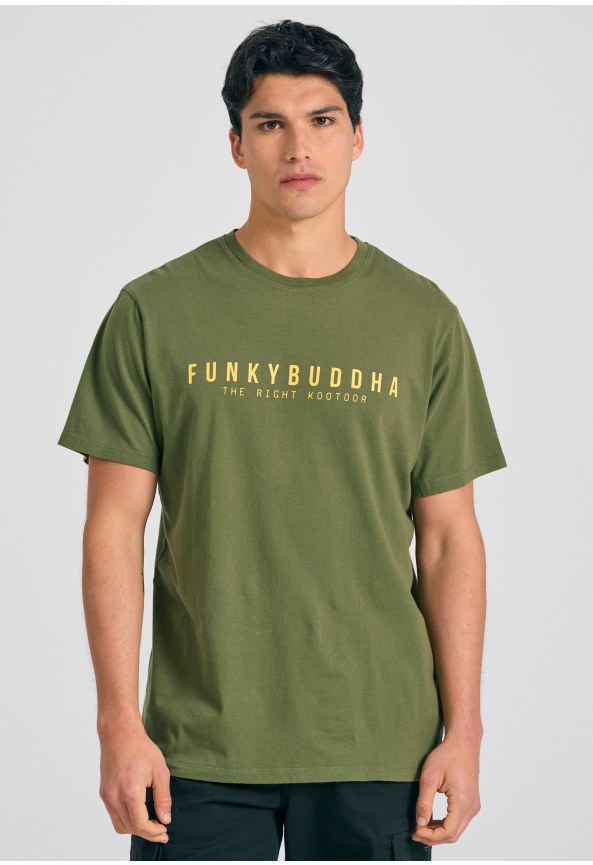 T-shirt με Funky Buddha τύπωμα - The essentials