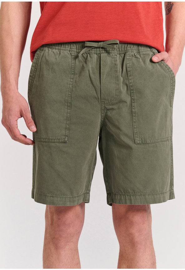 Garment dyed chino βερμούδα