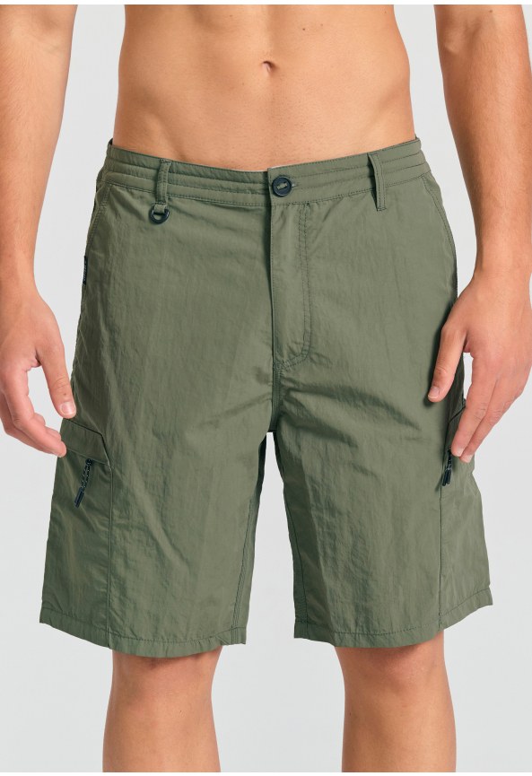 Ανδρικό μονόχρωμο cargo μαγιό