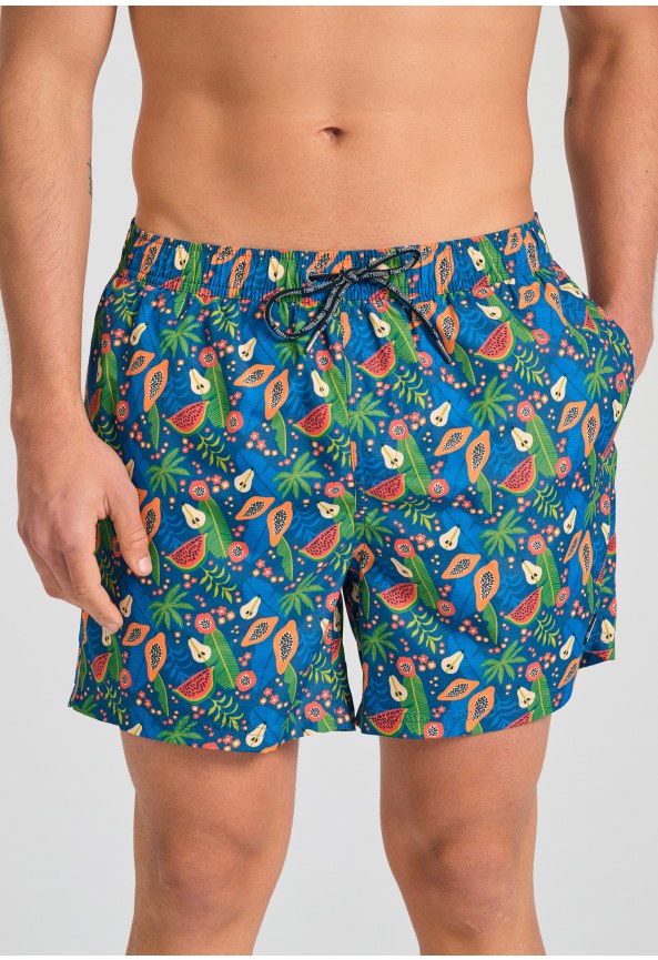 Ανδρικό μαγιό με all over τύπωμα