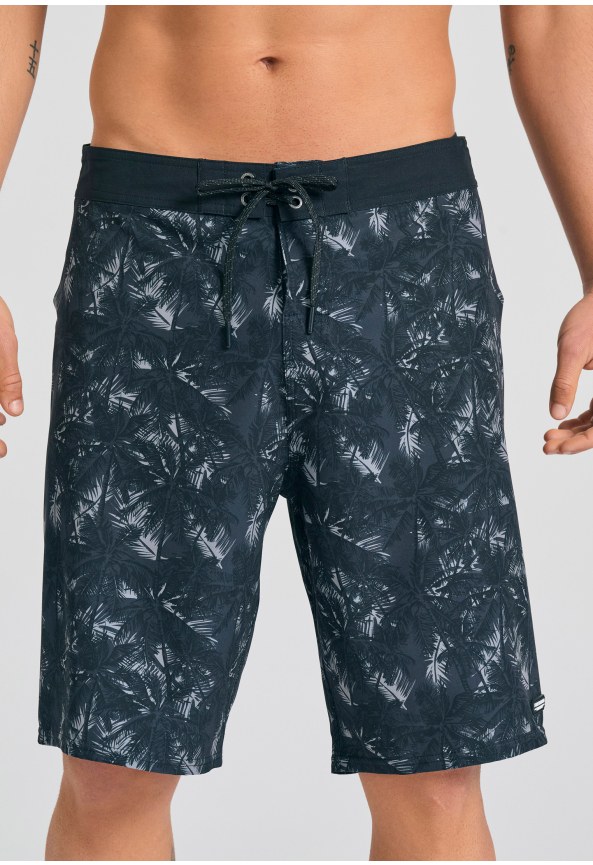Ανδρικό μαγιό βερμούδα με all over τύπωμα