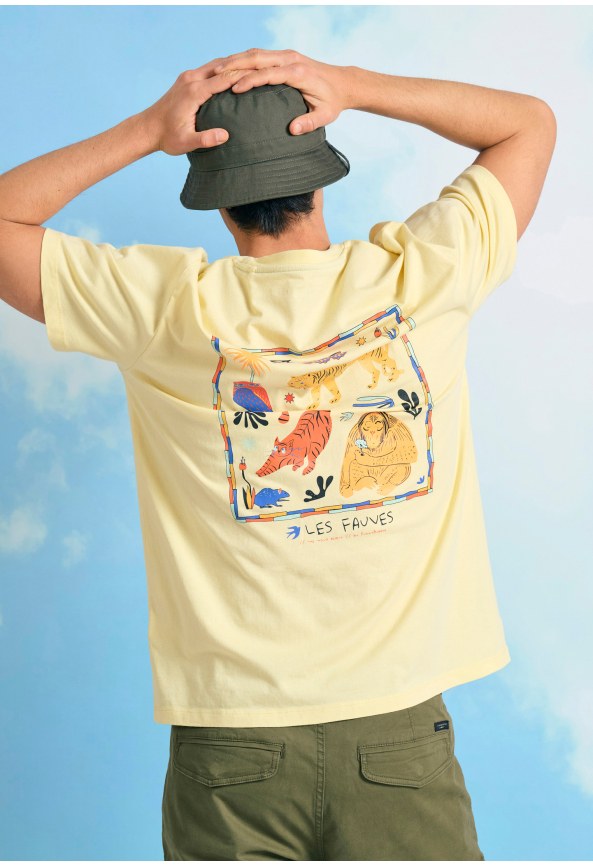 Relaxed fit t-shirt με graphic τύπωμα