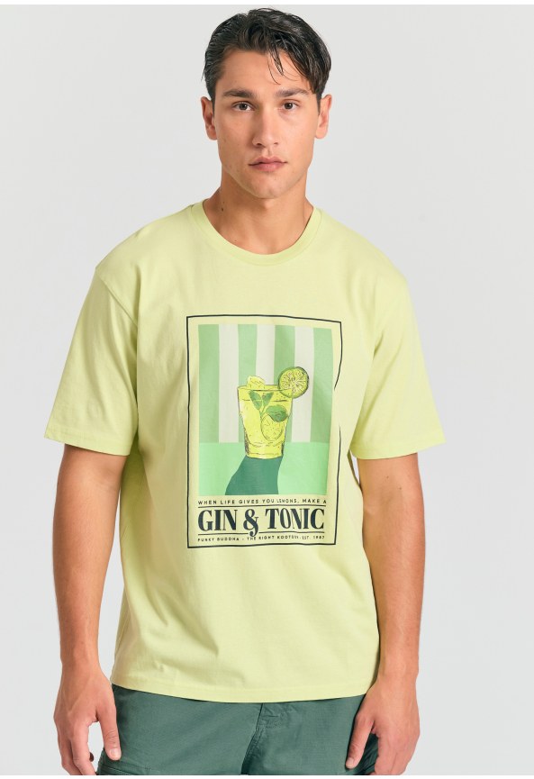 Relaxed fit t-shirt με photographic τύπωμα