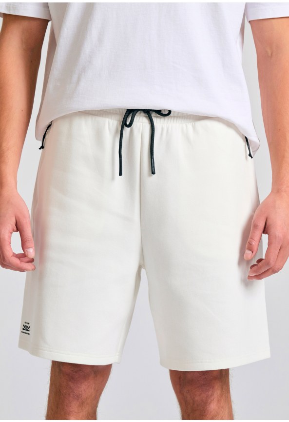 Αθλητική βερμούδα με invisible φερμουάρ στις τσέπες