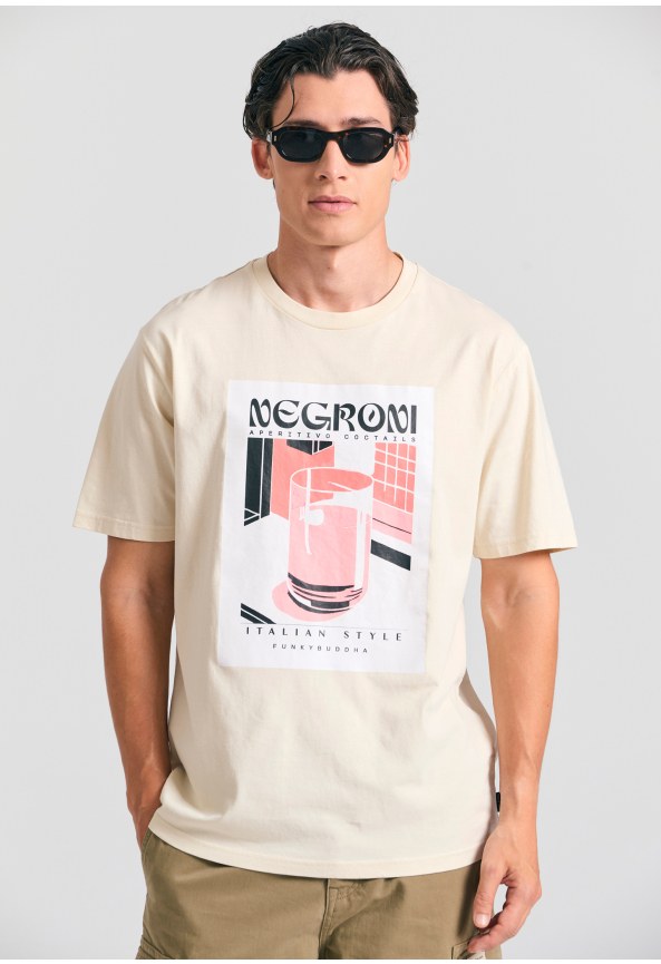 Relaxed fit t-shirt με photographic τύπωμα