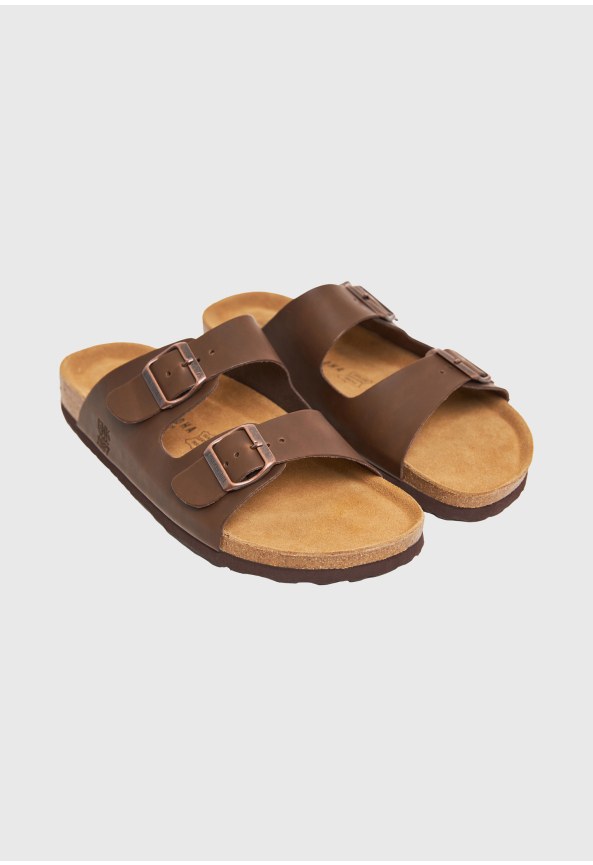 Men's leather sandals