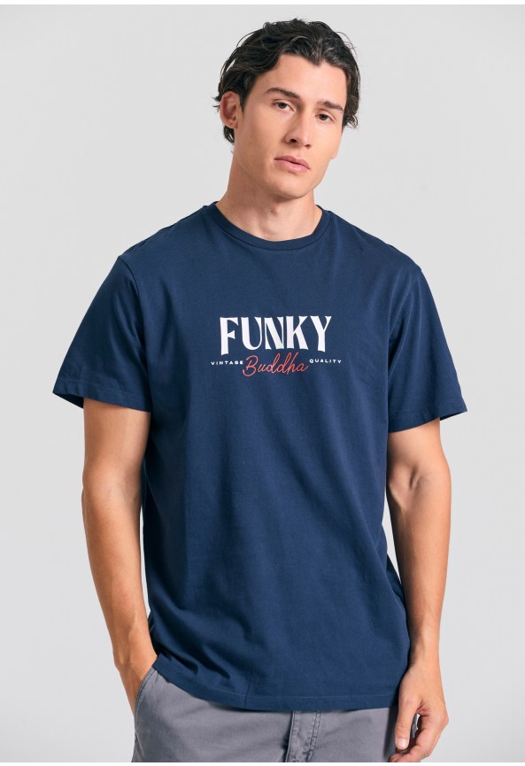 T-shirt με branded τύπωμα στο στήθος