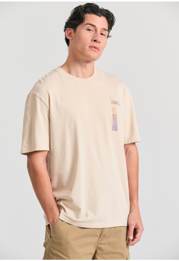 Relaxed fit t-shirt with vintage photographic print