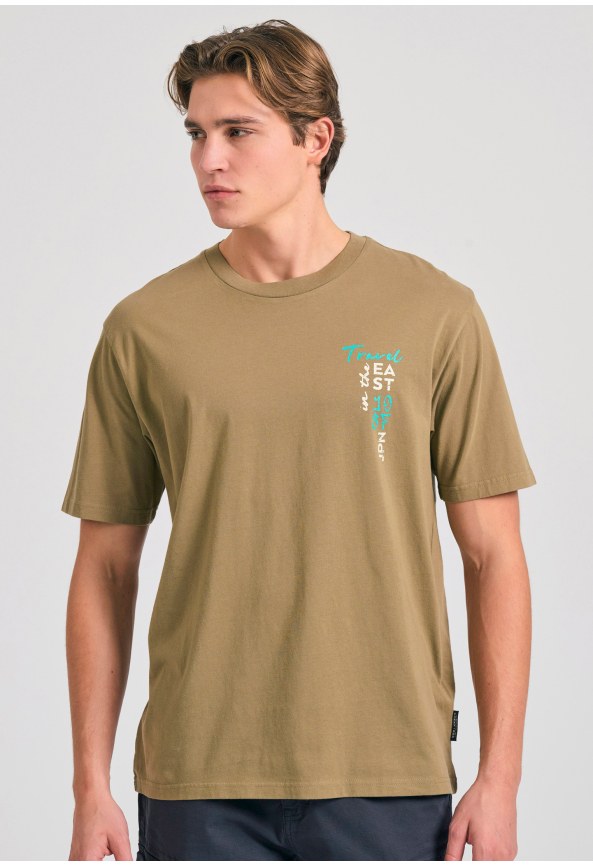 Relaxed fit με graphic τύπωμα στην πλάτη