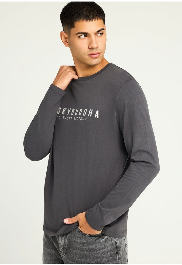 T-shirt with Funky Buddha print on the chest