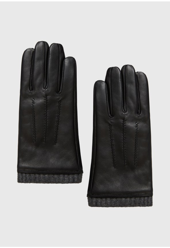 Men's leather gloves
