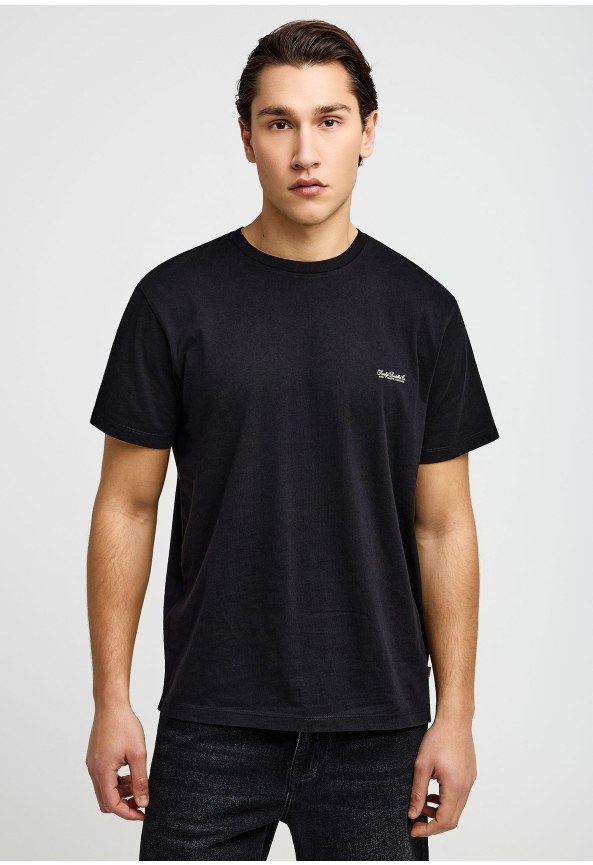  Ανδρικό μονόχρωμο T-shirt  - The basics collection