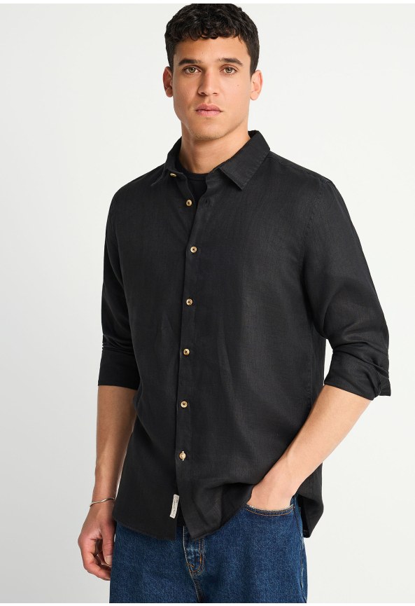 Ανδρικό λινό πουκάμισο - The essentials