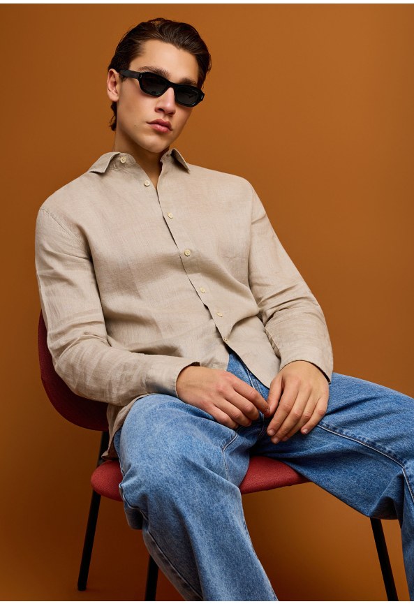 Men's linen shirt - The essentials