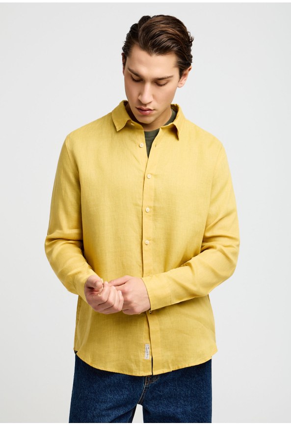 Ανδρικό λινό πουκάμισο - The essentials