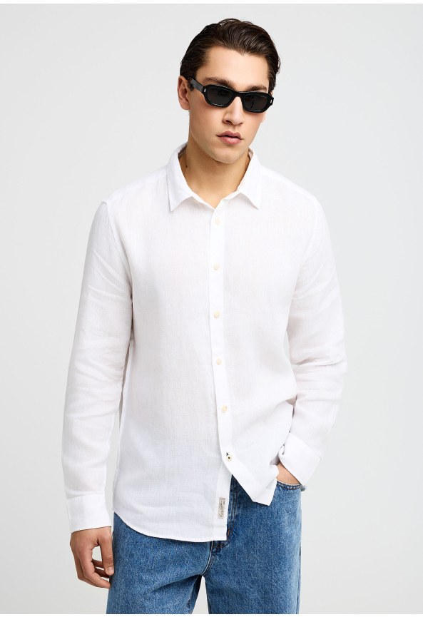 Ανδρικό λινό πουκάμισο - The essentials