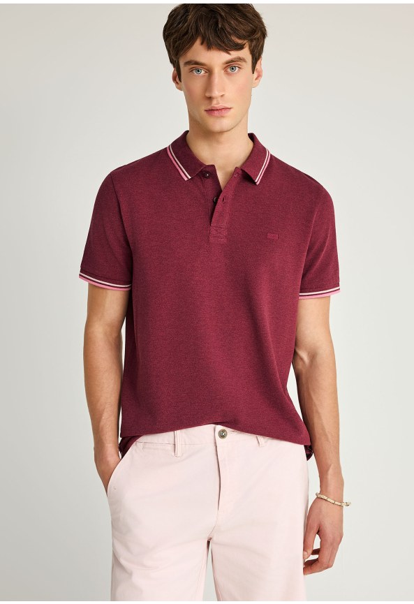 Essential μπλούζα πόλο από βαμβάκι