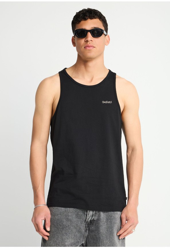 Ανδρική αμάνικη μπλούζα από βαμβάκι