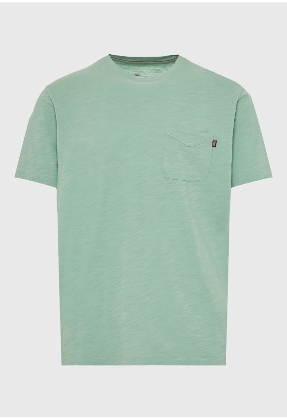 T-shirt με τσέπη στο στήθος