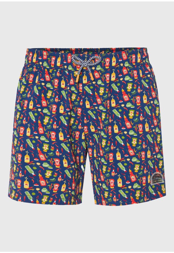 Men's swimwear with print