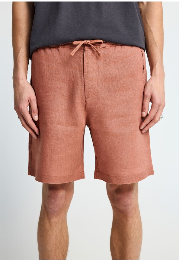 Ανδρική λινή chino βερμούδα