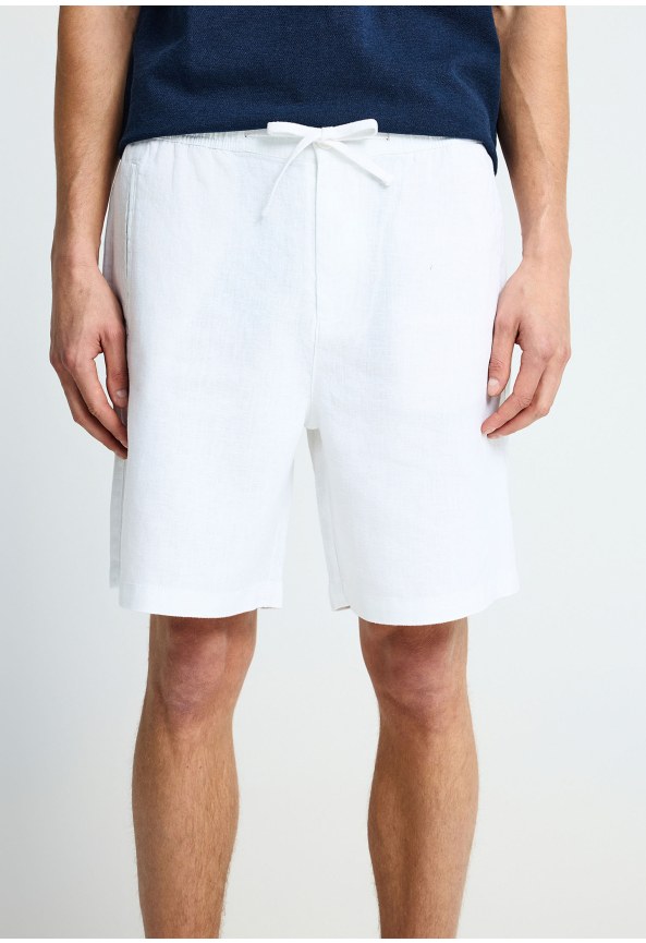 Ανδρική λινή chino βερμούδα