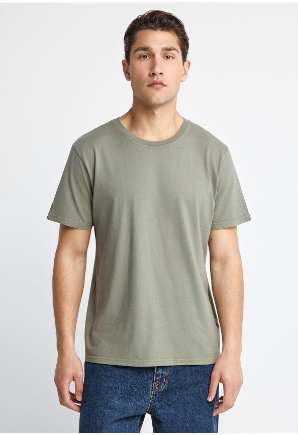 Ανδρικό βαμβακερό regular fit t-shirt - The essentials